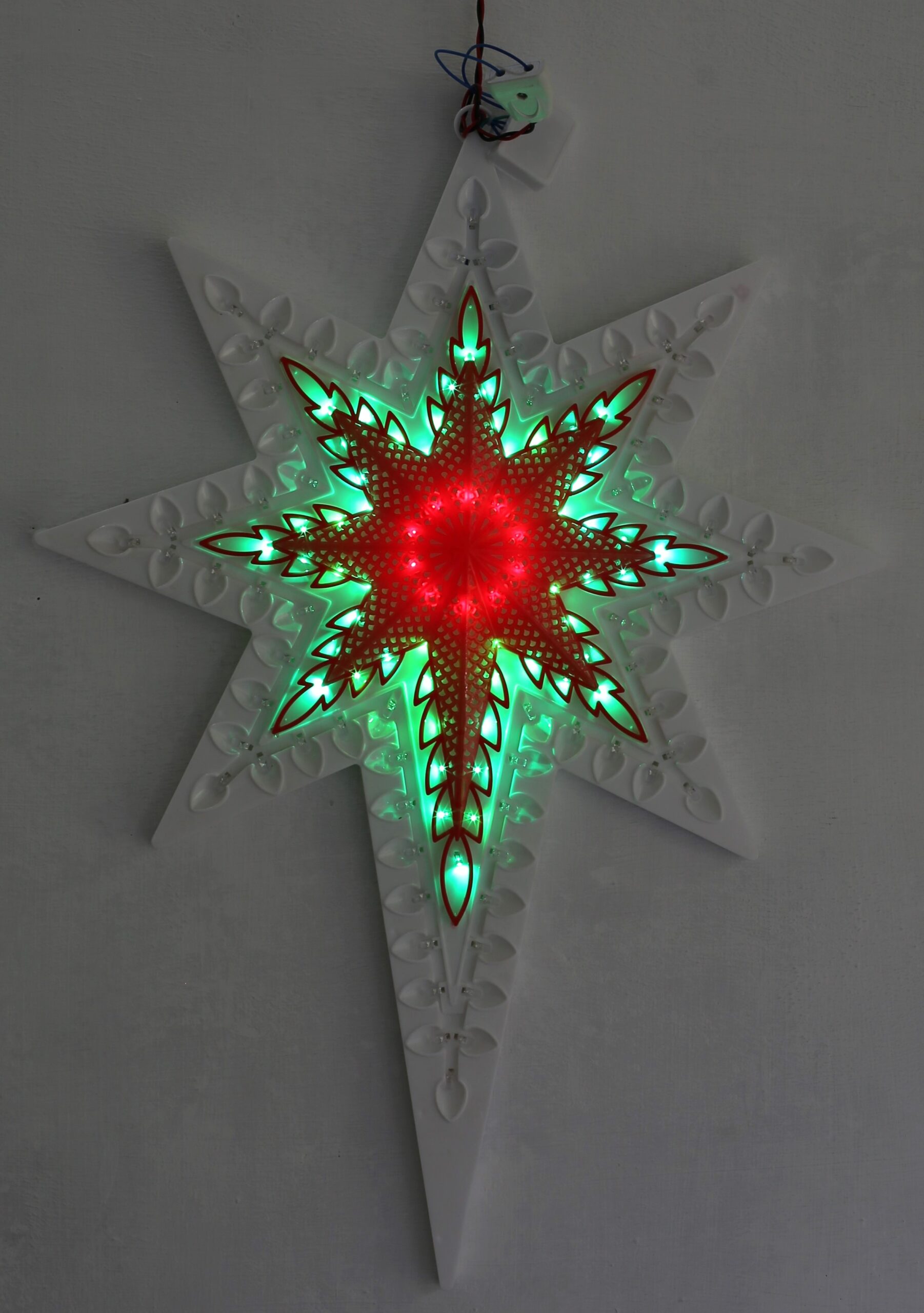 CHRISTMAS STAR LED PFC 008  LEAF STAR - Image 3
