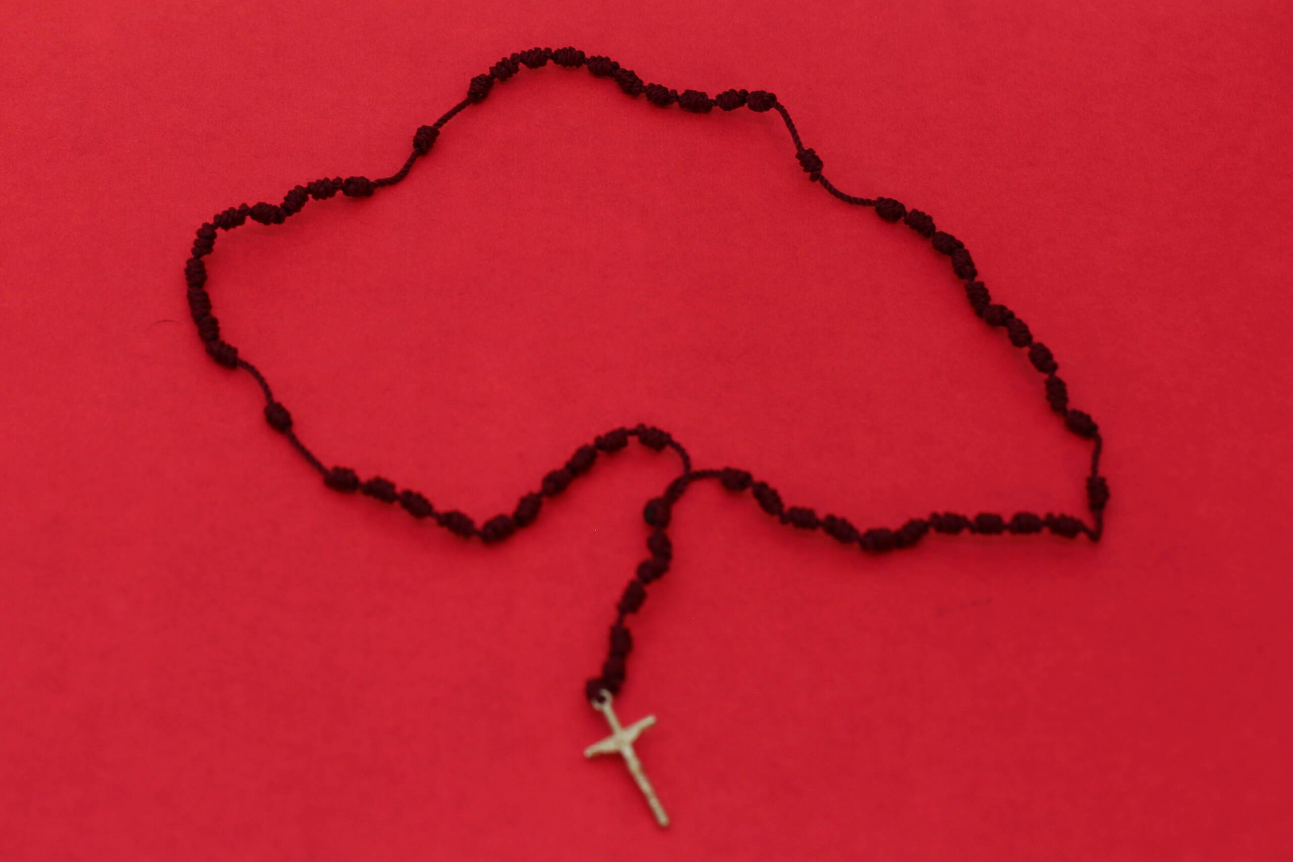 BLACK FULL TREAD ROSARY