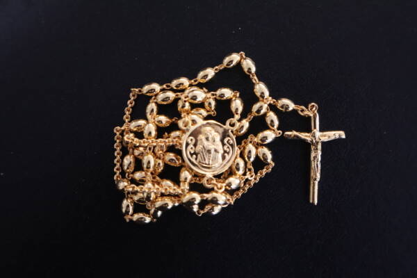 Gold C Rosary
