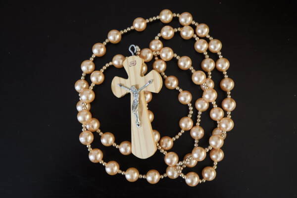 Rose Gold Rosary